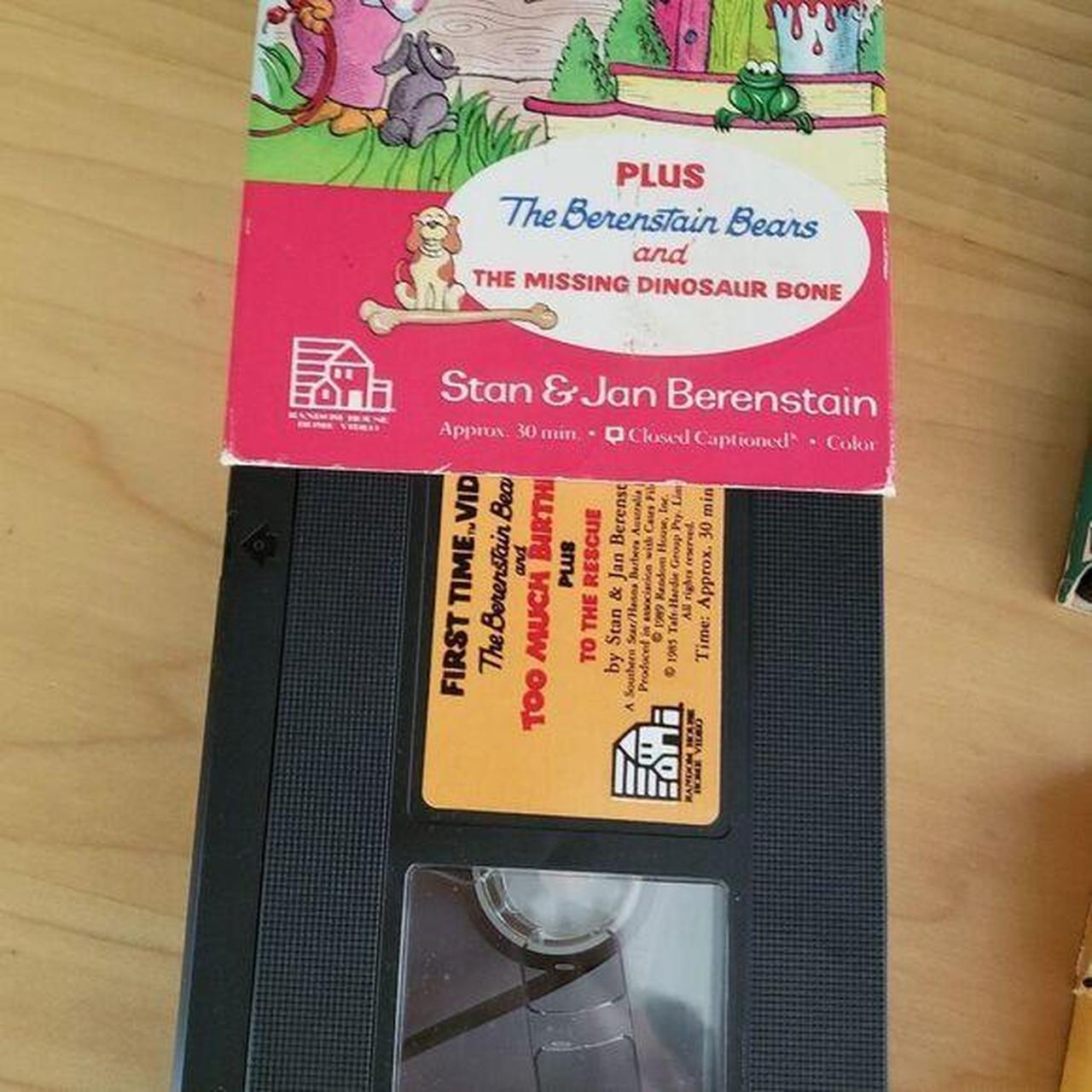 90s Berenstain Bears VHS Tapes These tapes have... Depop