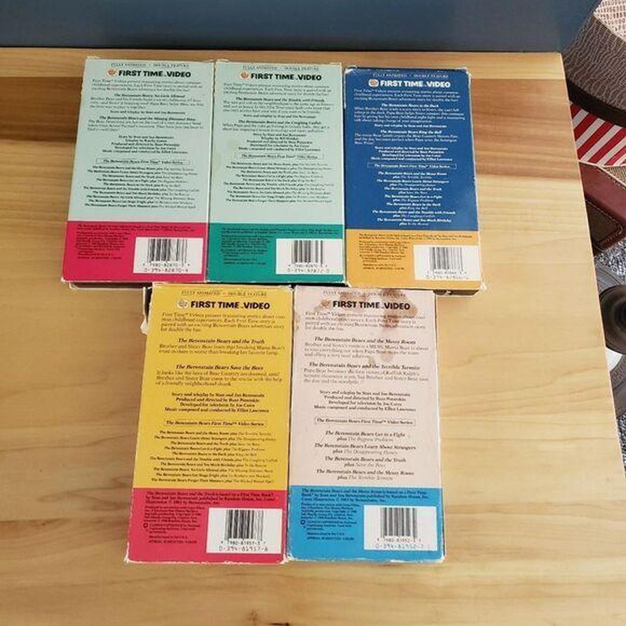 90s Berenstain Bears VHS Tapes These tapes have... Depop