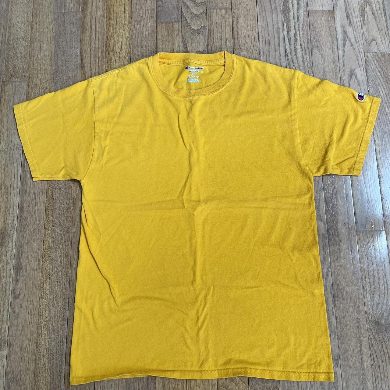 Champion mustard shirt online