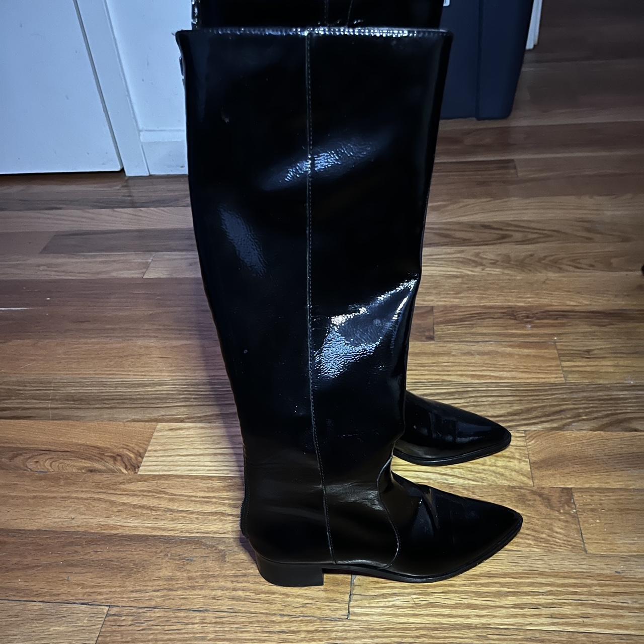 dolce vita black leather booties