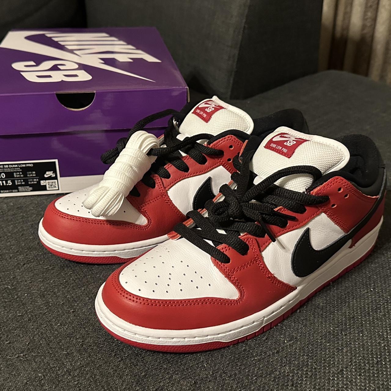 dunk low pro varsity red