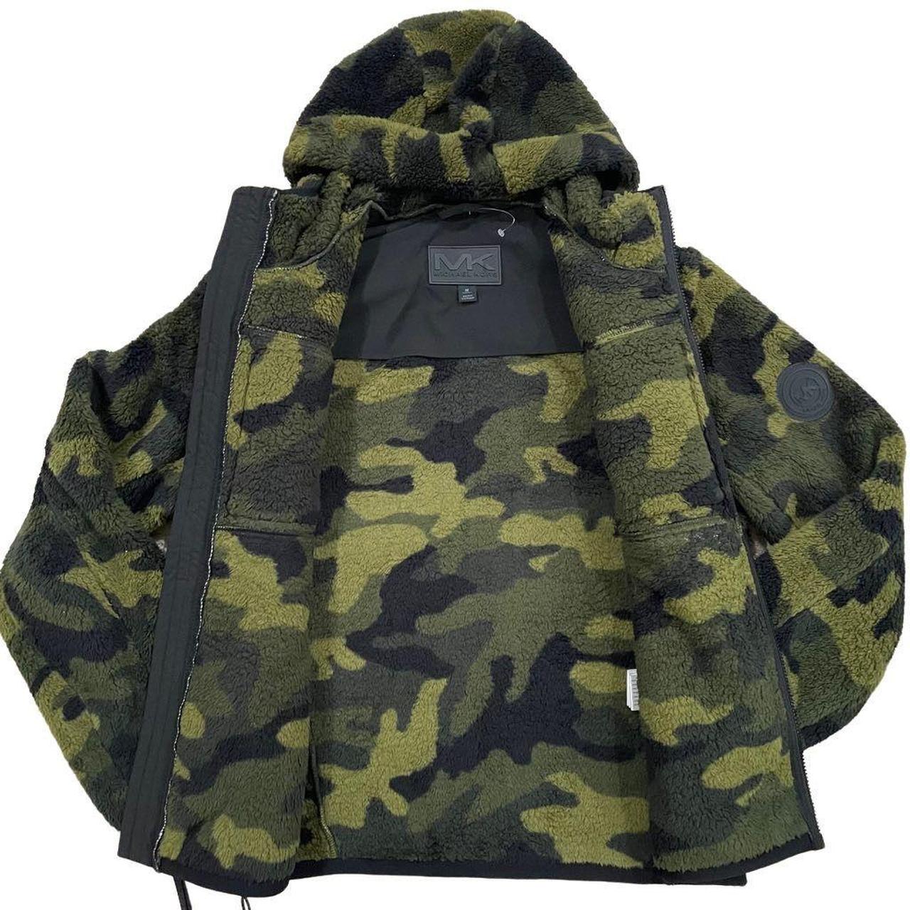 Michael kors clearance olive camo jacket