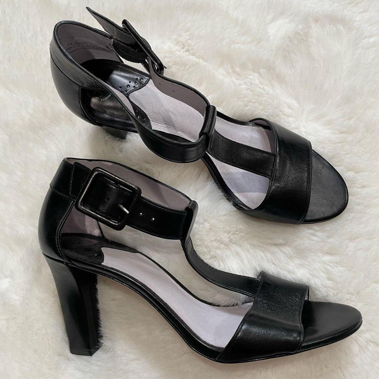 Johnston & Murphy Women's Black Courts | Depop