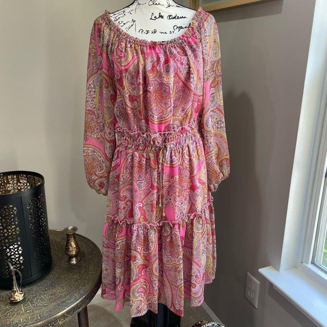 Tommy hilfiger pink paisley dress Outlet