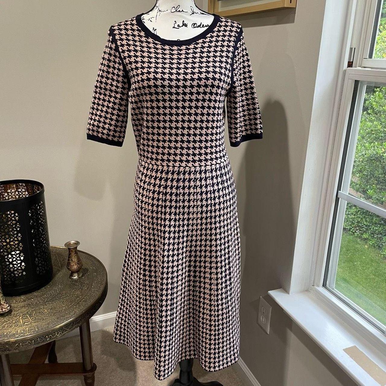 Ann taylor houndstooth outlet dress