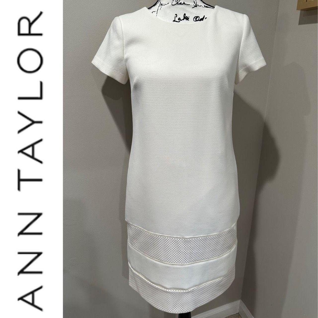 Ann Taylor White Dress