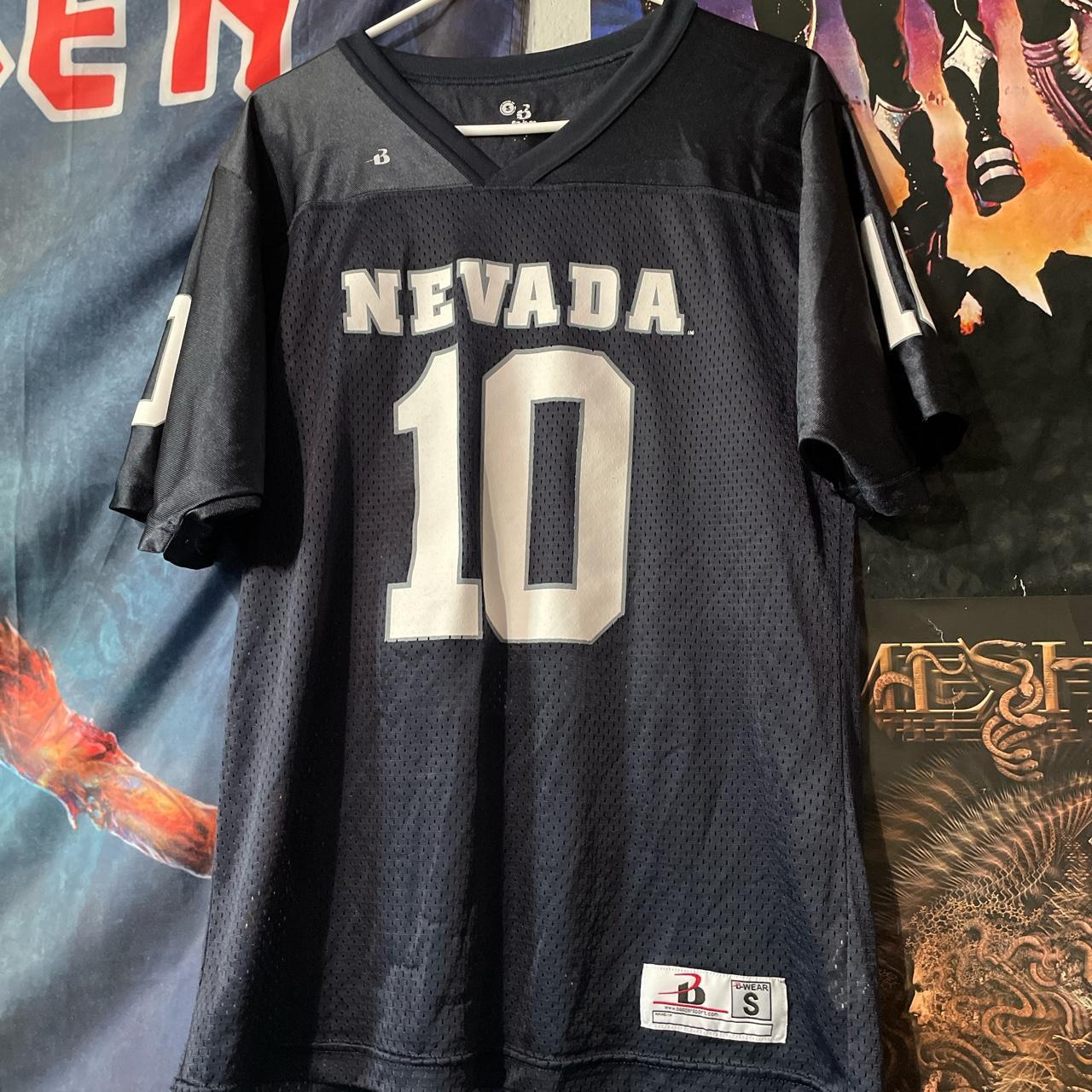 Colin Kaepernick 10 Nevada White Football Jersey — BORIZ