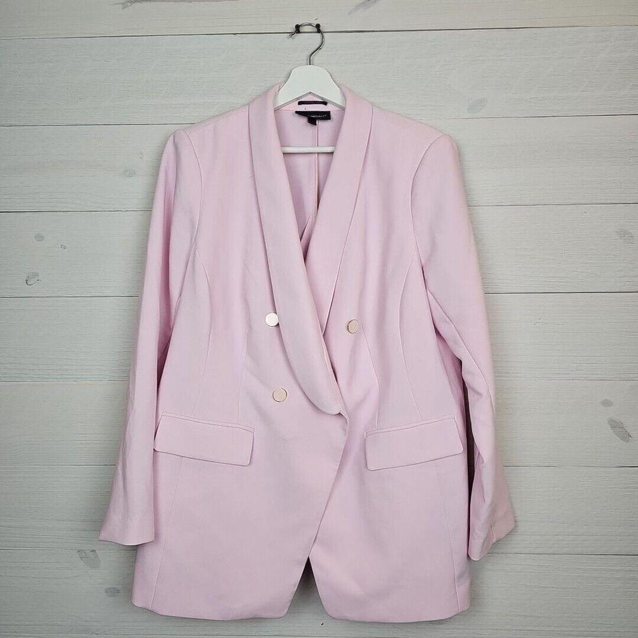 Lane bryant pink blazer best sale