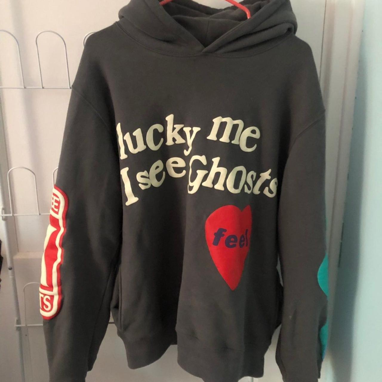 Lucky me I see ghosts hoodie real vs fake