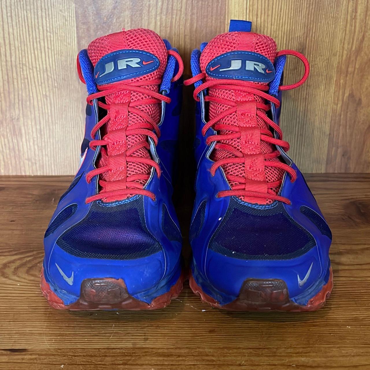 Nike Air Max Griffey Fury Jackie Robinson Blue and... - Depop