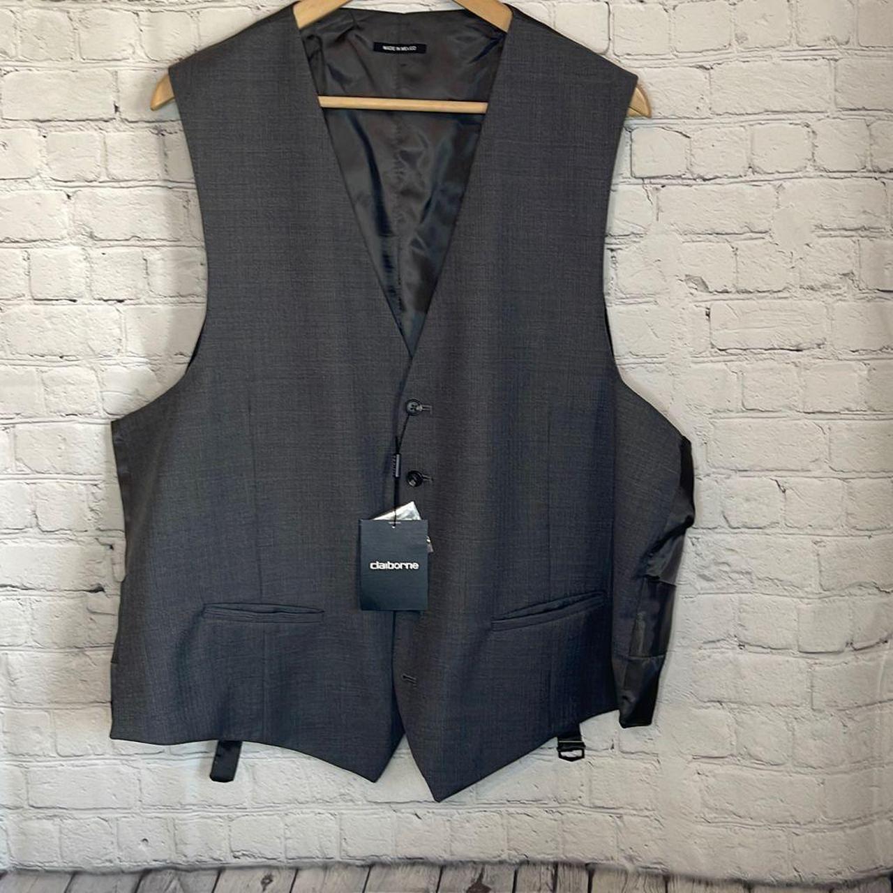 Liz Claiborne Mens Grey Waistcoats Vests Depop