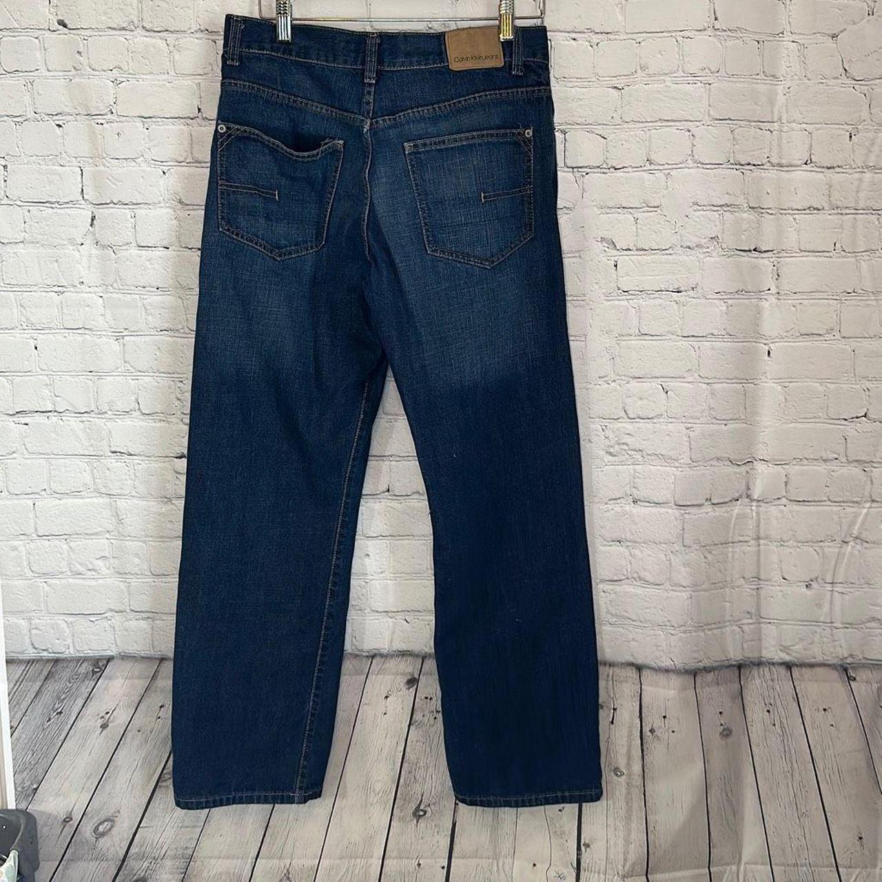 Calvin klein relaxed straight on sale easy fit jeans