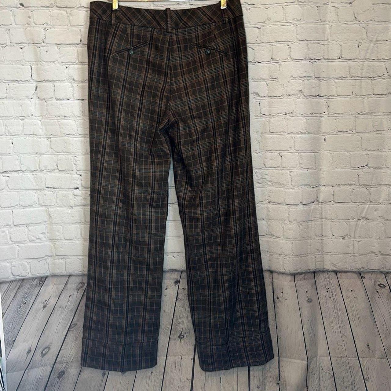 Trina turk plaid on sale pants