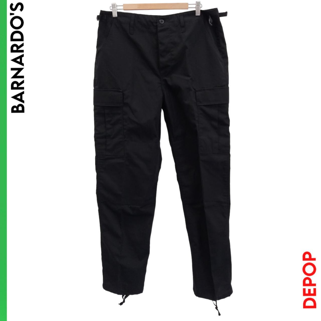 Men's Black Trousers Depop