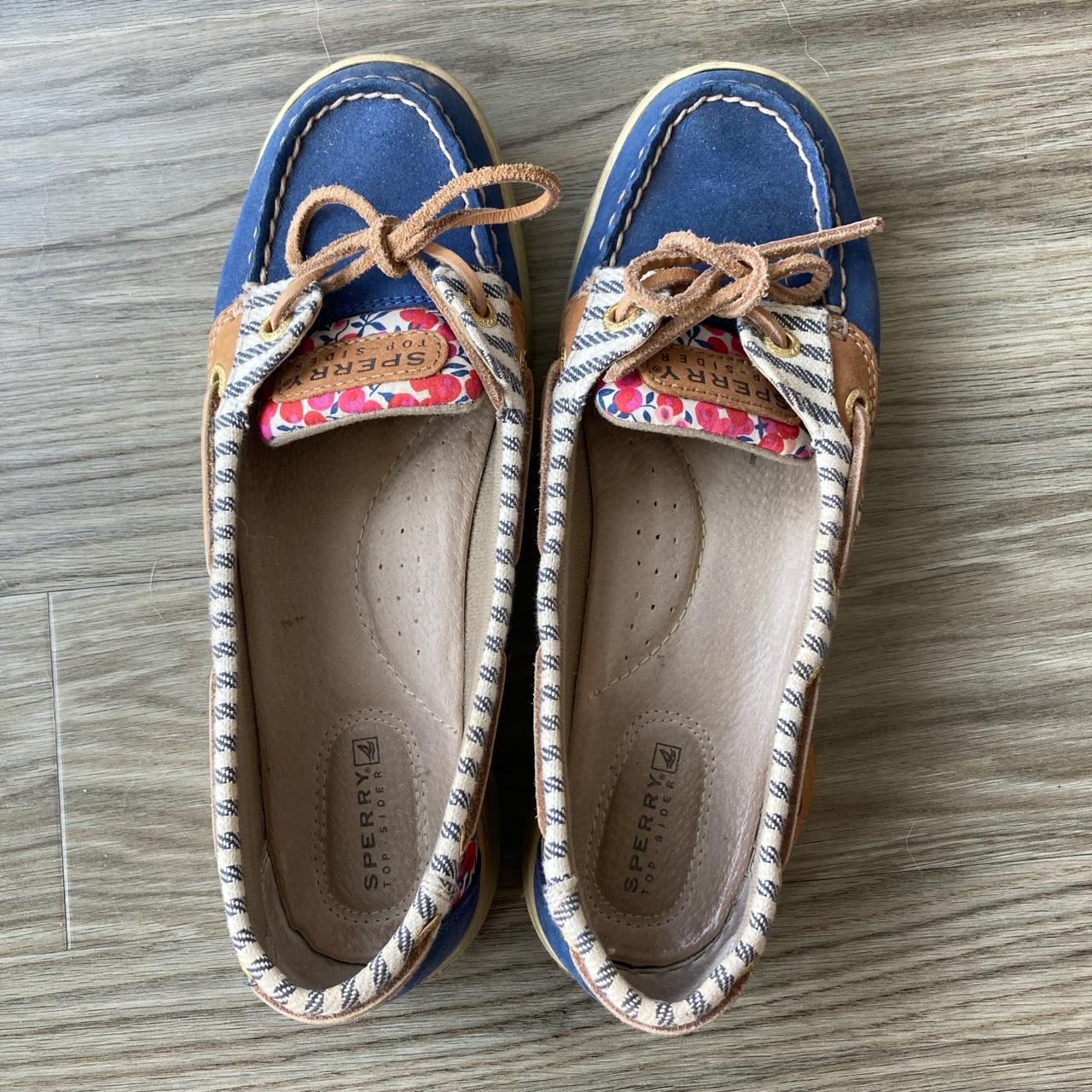 Sperry floral 2024 boat shoes