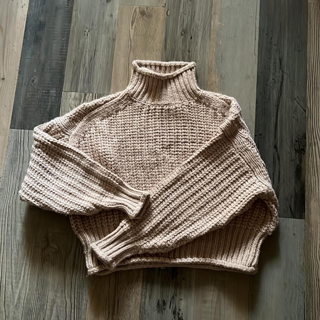 H&m chunky knit top sweater