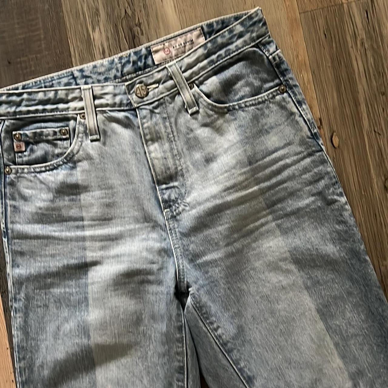 AG-ED The Phoebe Vintage High-Waisted Tapered Leg... | Depop