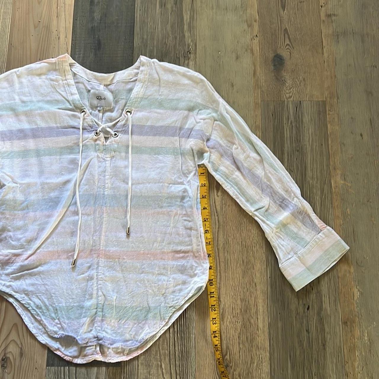 Rails Women's Blouse - White/Multi - XS – Rails L… - image 3