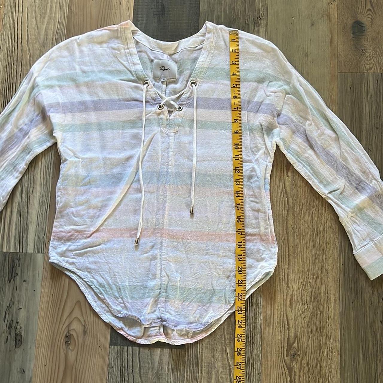 Rails Women's Blouse - White/Multi - XS – Rails L… - image 4