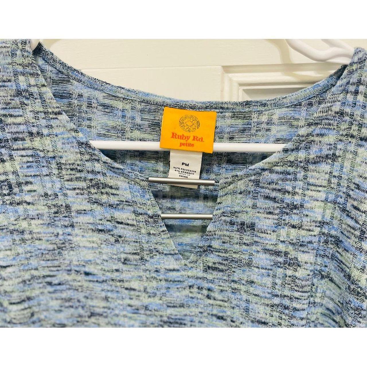 Ruby Rd. Women's Blouse - Blue - M – Ruby Rd. Asy… - image 3