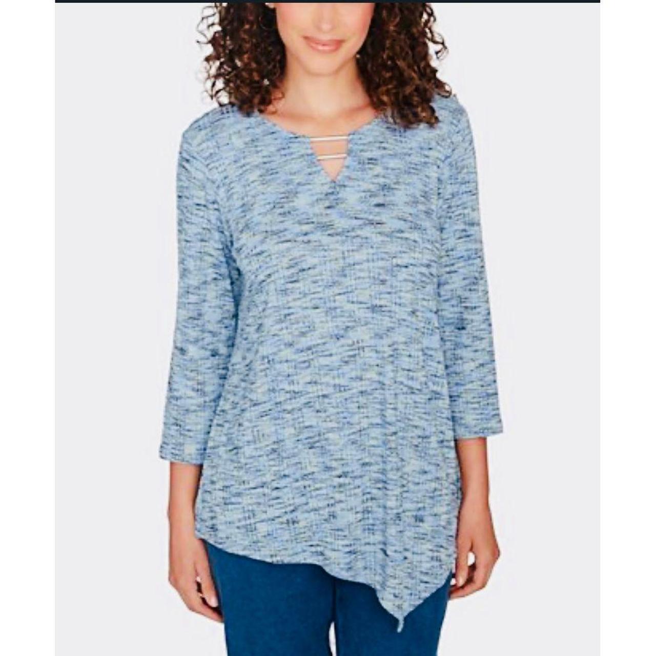 Ruby Rd. Women's Blouse - Blue - M – Ruby Rd. Asy… - image 1