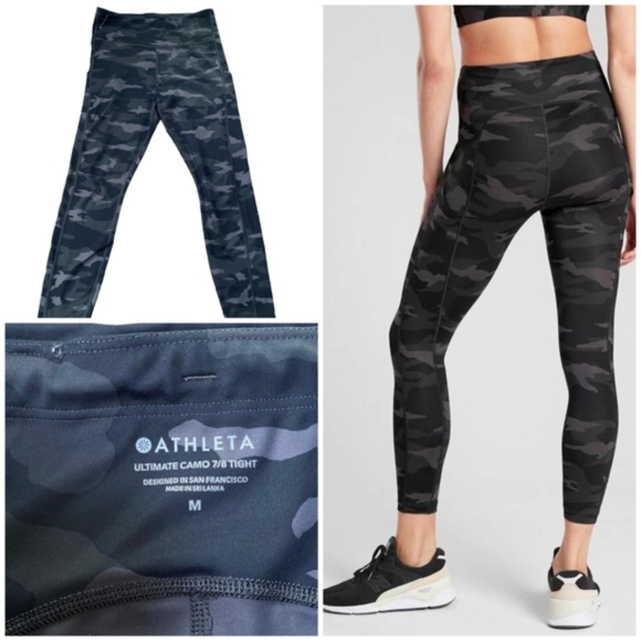 Athleta hotsell ultimate Camo pocket leggings medium