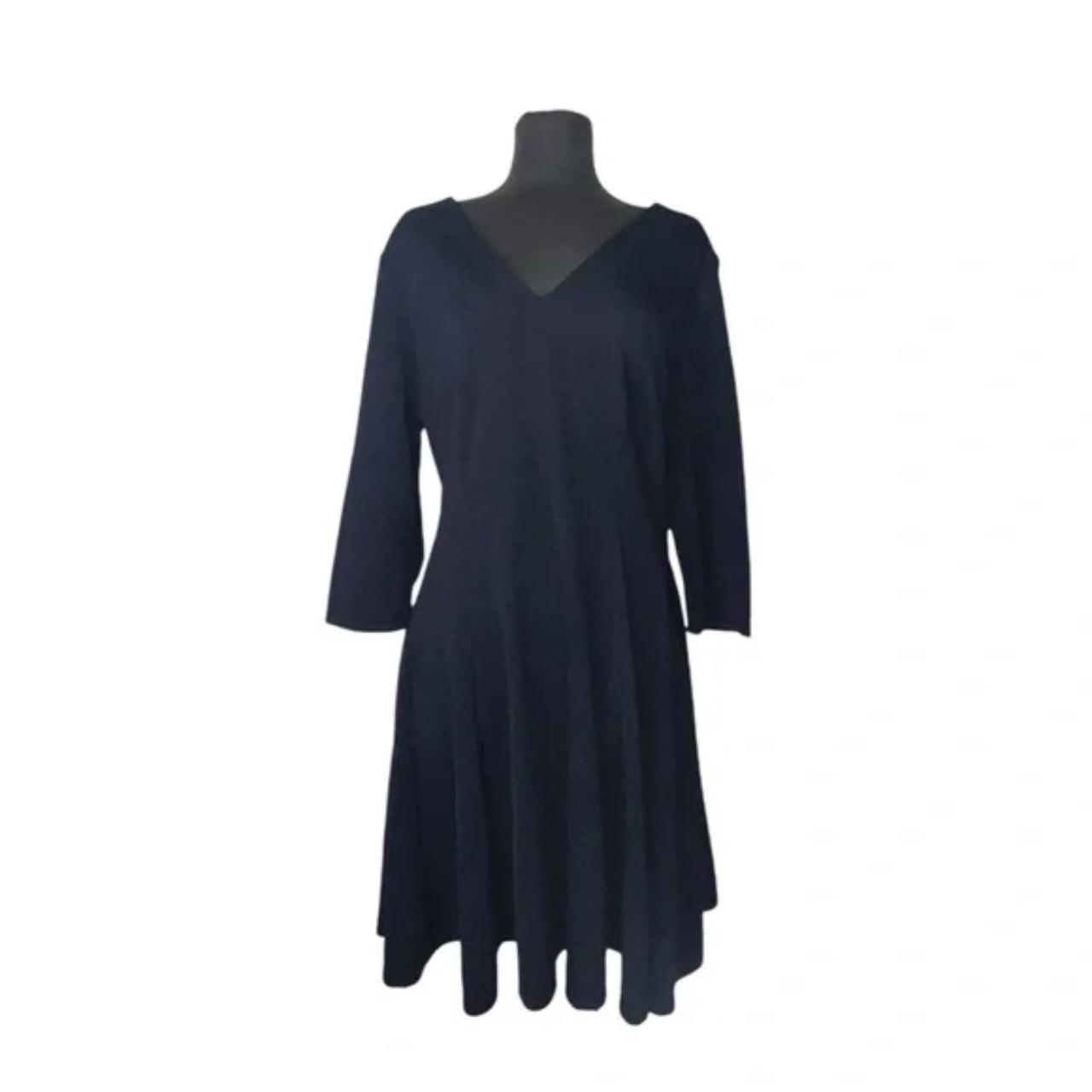 Lane bryant navy dress best sale