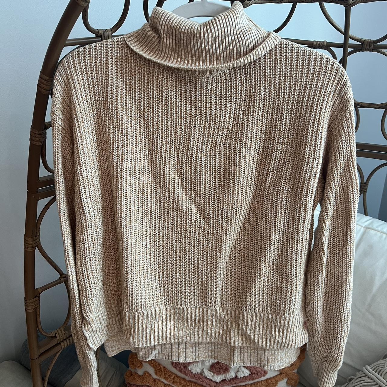 Urban outfitters yellow turtle neck sweater size S!... - Depop