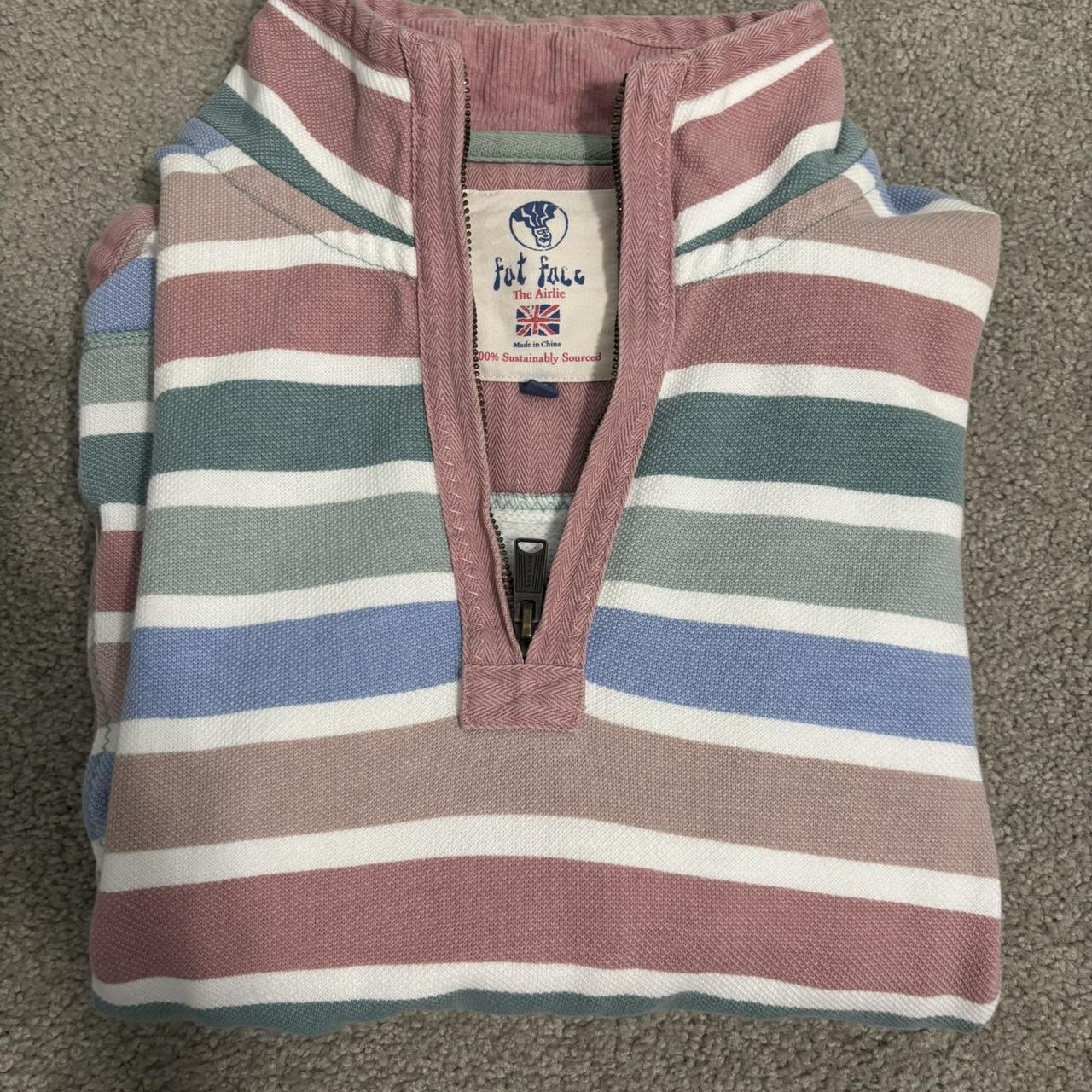 FatFace Women's Sweater - Multi/Pink - 4 – Stripe… - image 1