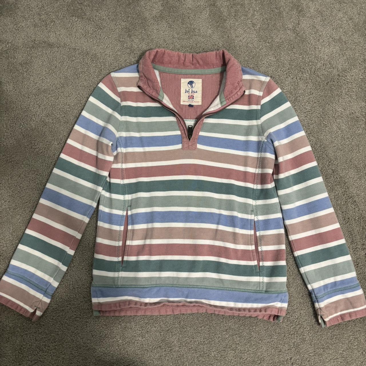 FatFace Women's Sweater - Multi/Pink - 4 – Stripe… - image 3