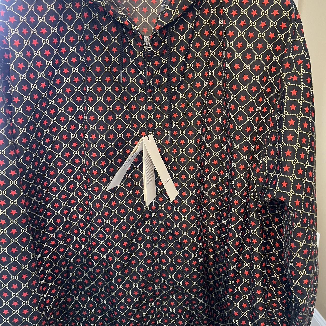 Gucci windbreaker jacket with original G print in - Depop