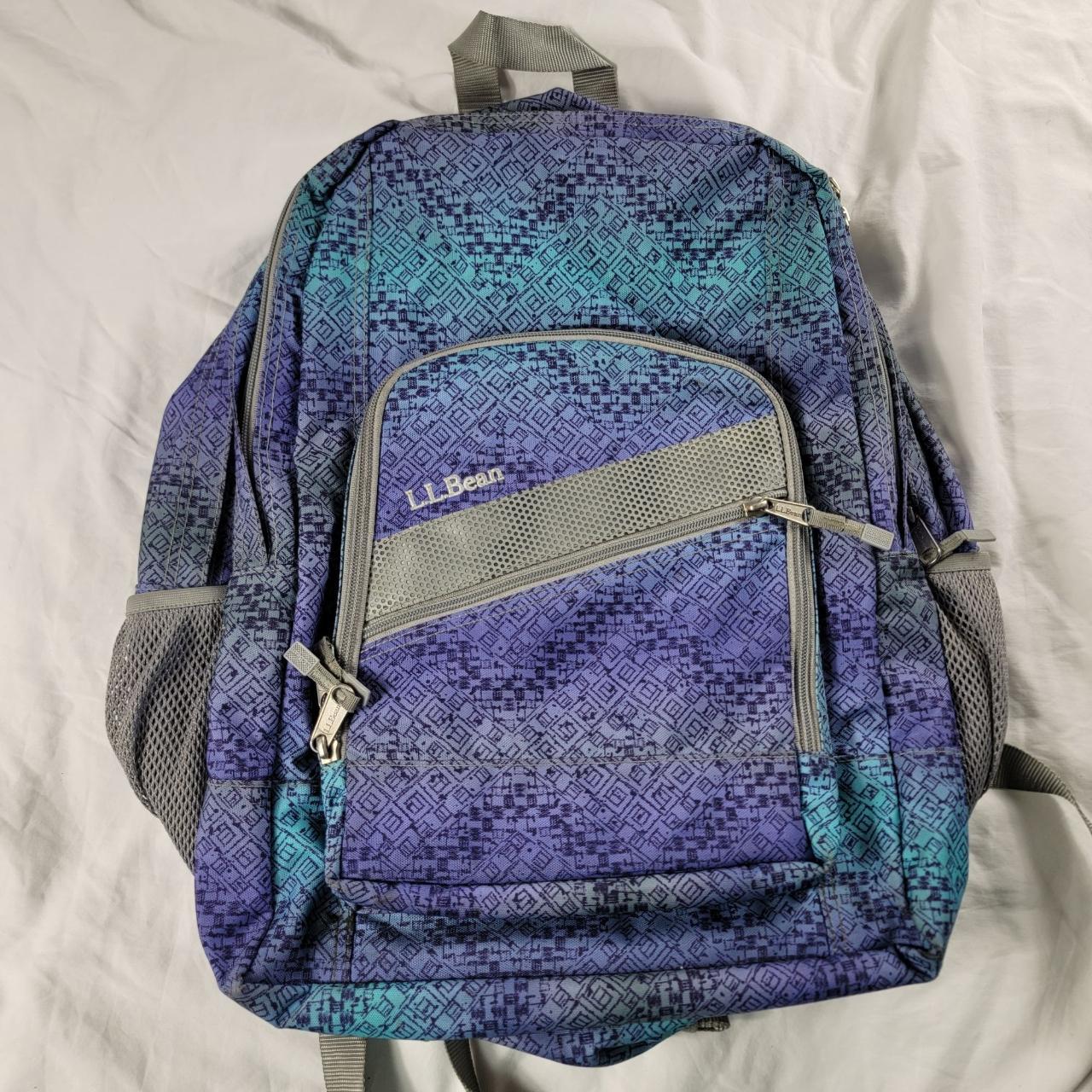 Purple ll bean backpack online