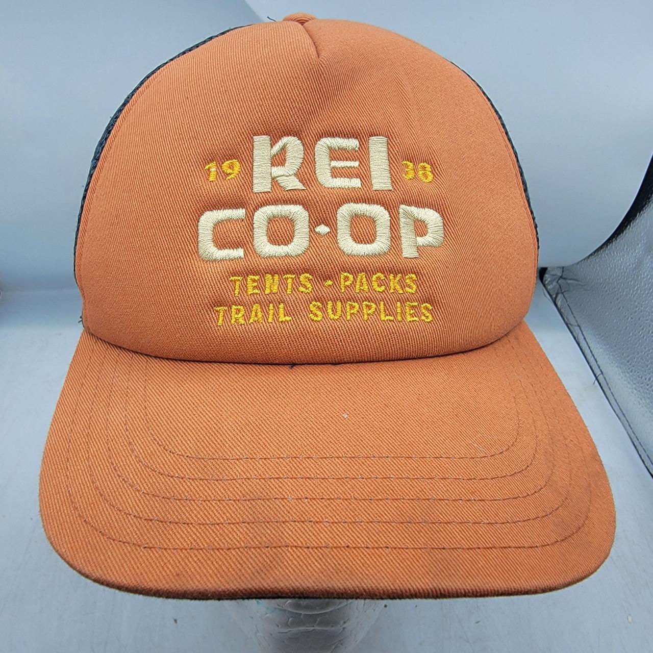 REI Co Op Adults Burnt Orange Trucker Hat Camping. Depop