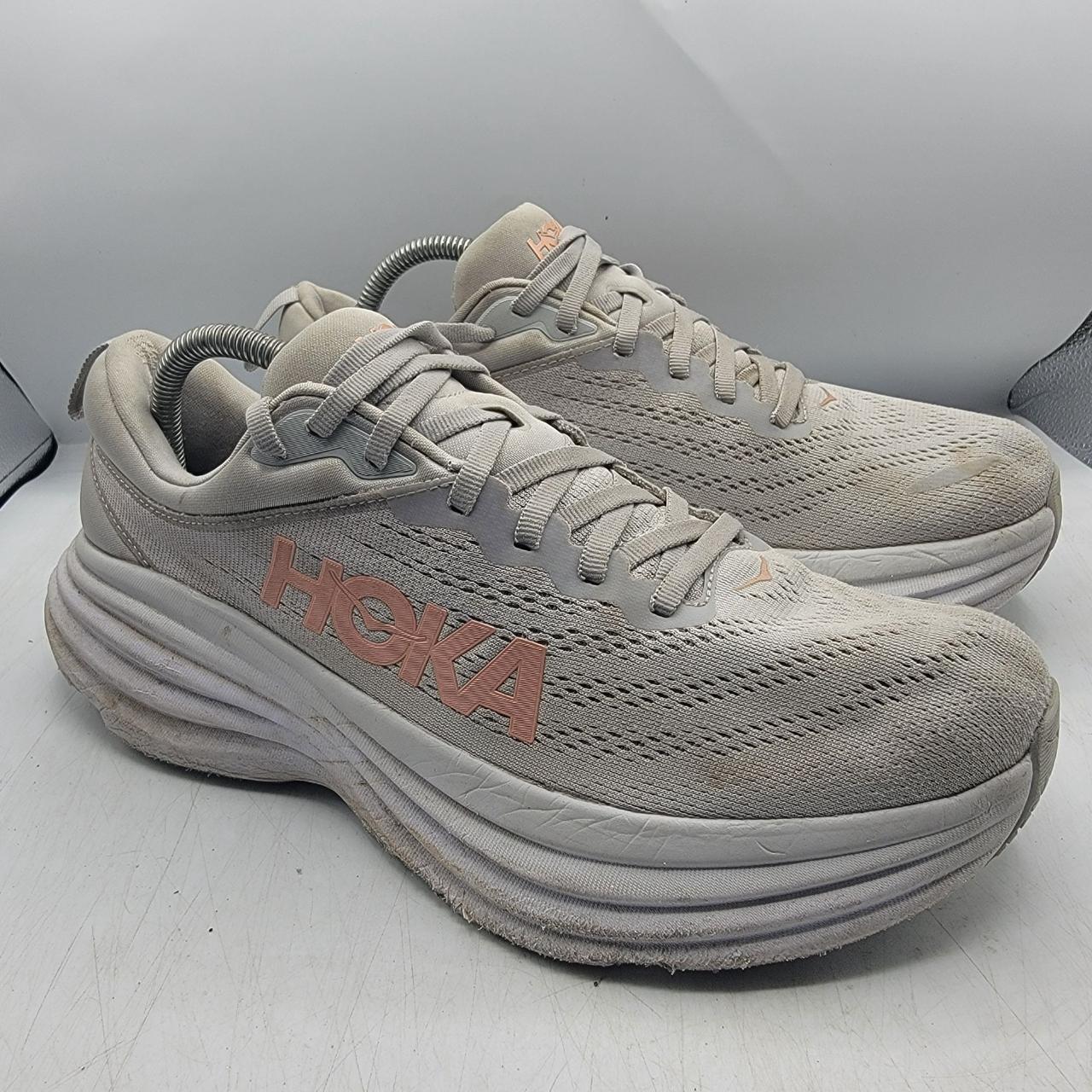 無料発送 One Hoka One Depop | Mist Harbor White 10B Womens 8 Bondi その他