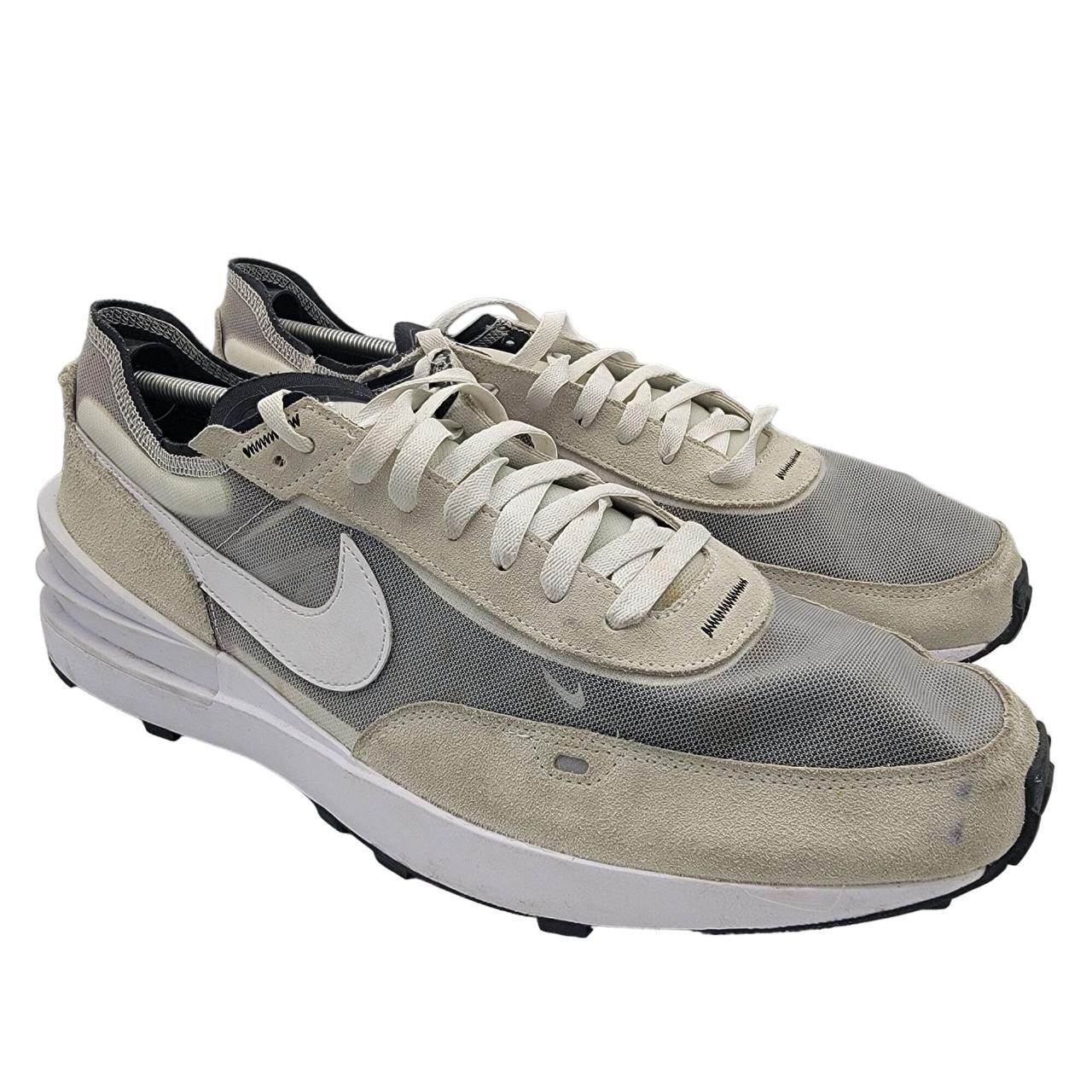 nike waffle one men's summit white