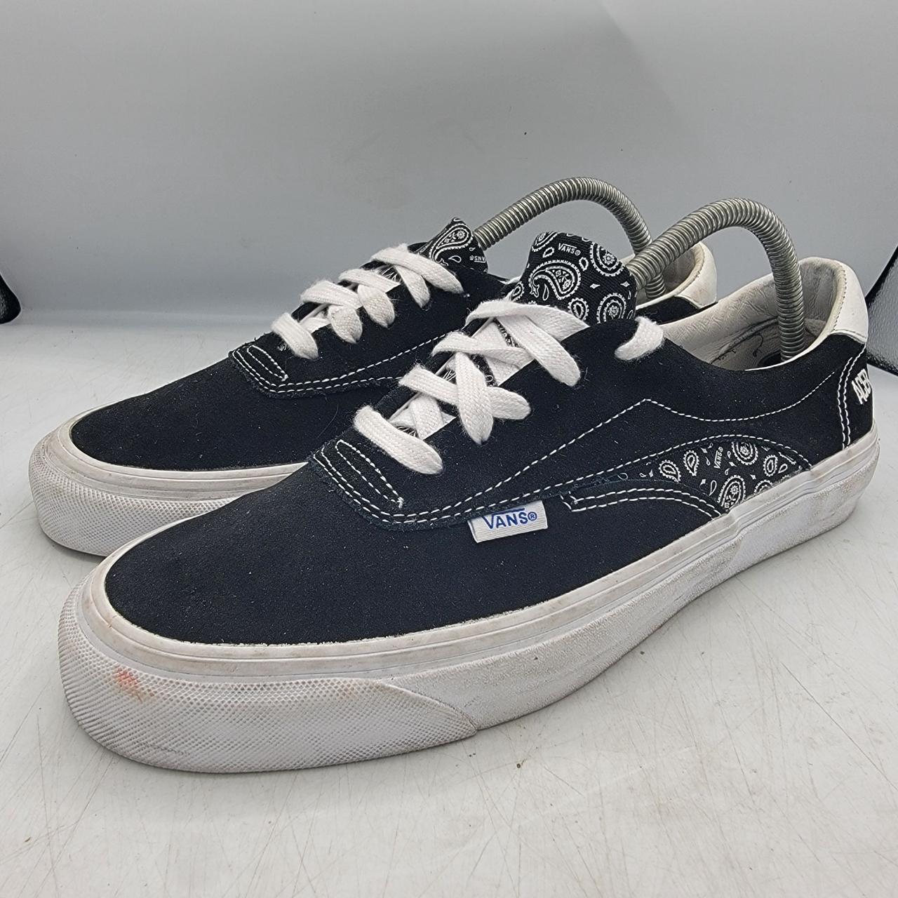 Vans Acer Ni SP Bandana Mens 9 Black Sneaker Shoes | Depop
