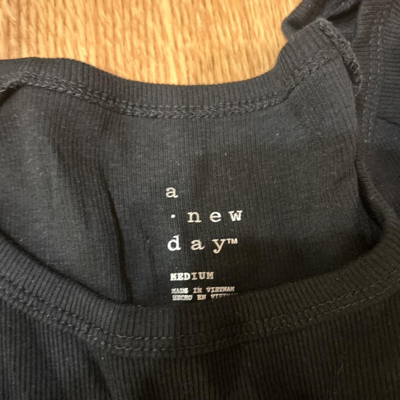 Black long sleeve bodysuit from Target size M Depop