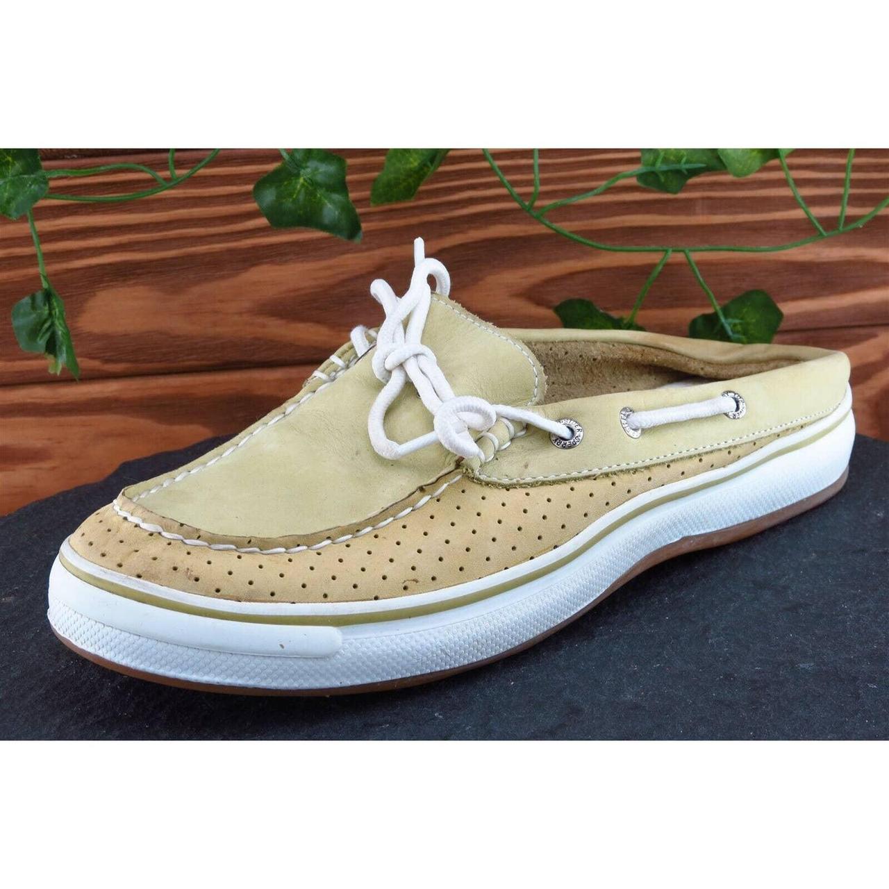 Sperry sales yellow shoes