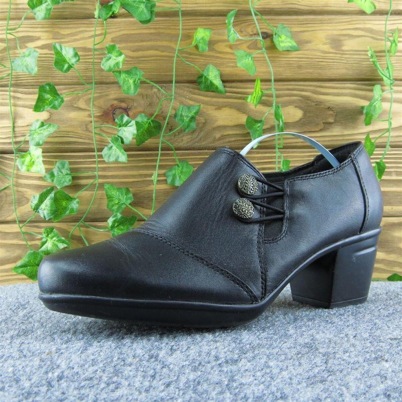 Clarks Collection Women Ankle Boots Black Leather. Depop