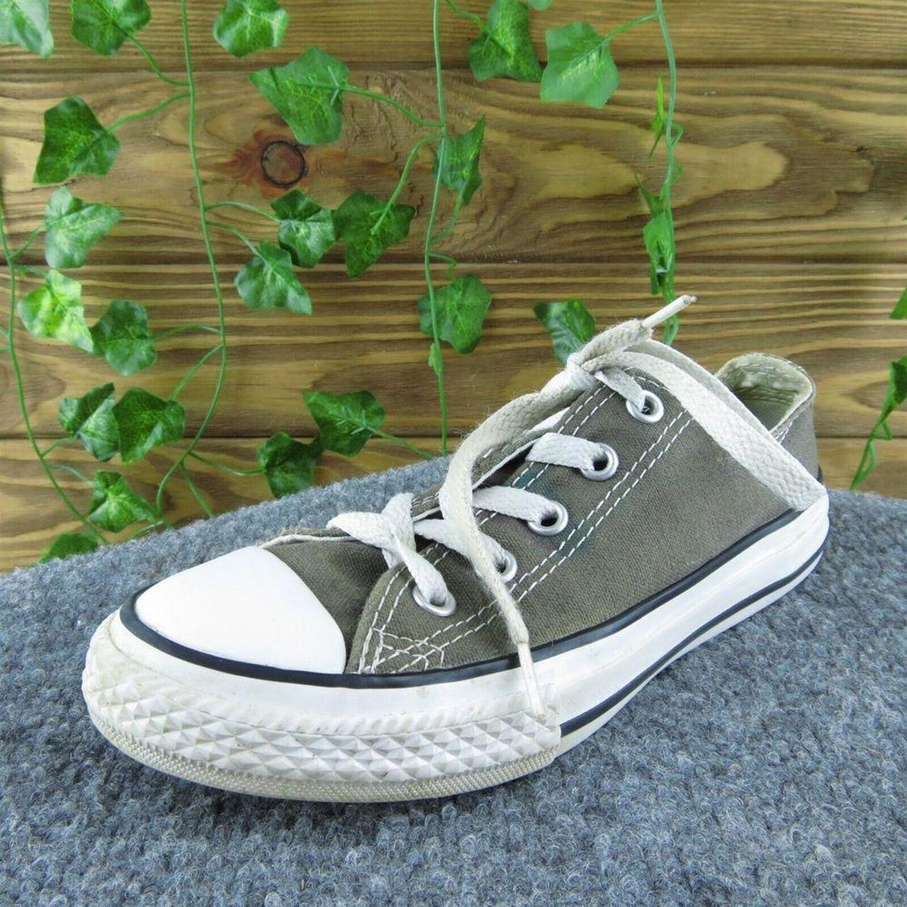 Converse Boys Sneaker Shoes Athletic Gray Fabric. Depop