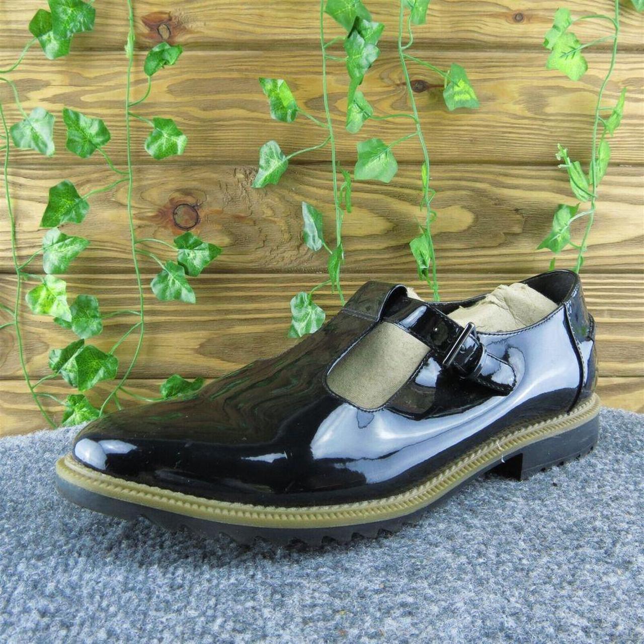 Clarks Somerset Women Mary Jane Shoes Black Patent. Depop