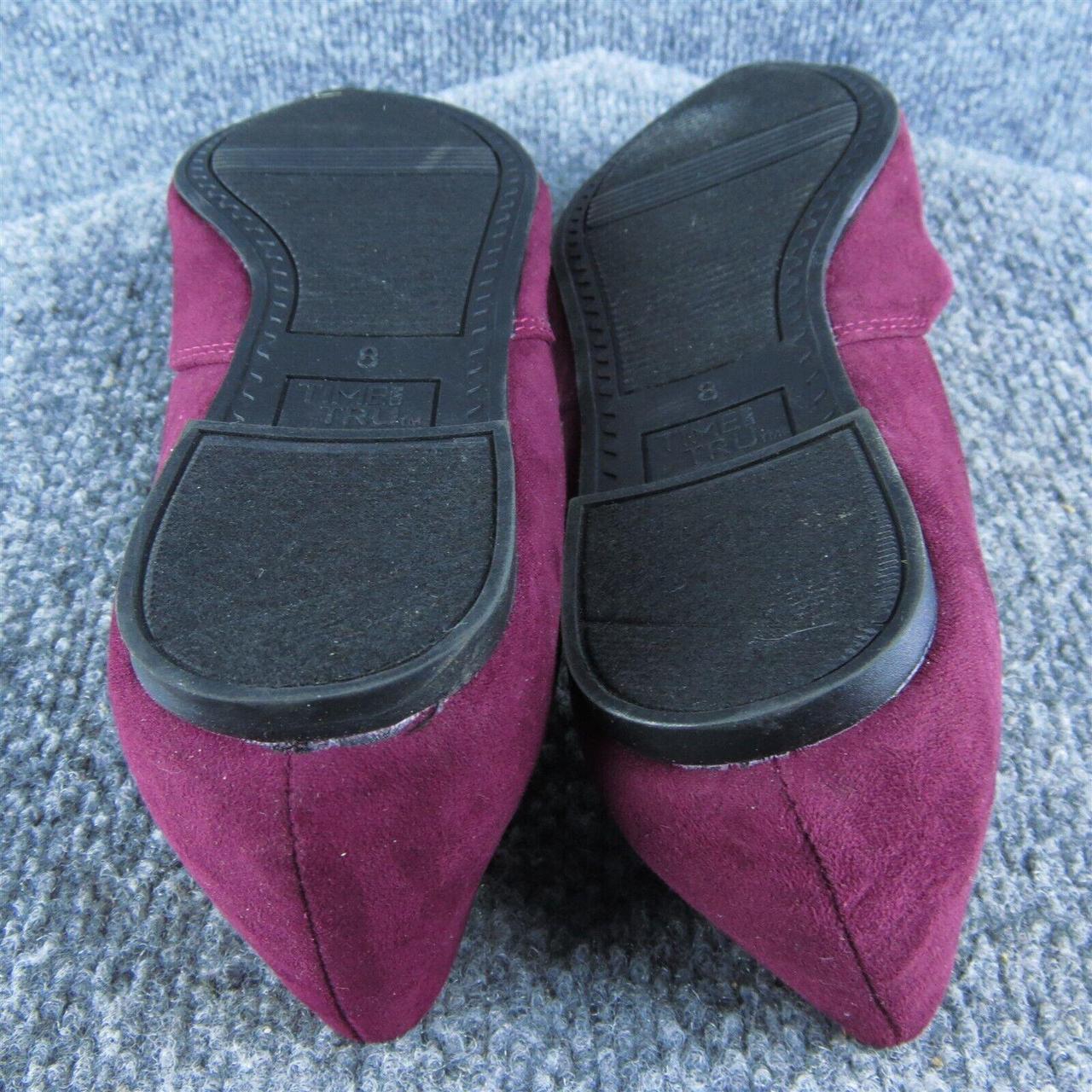 Time and Tru Women's Ballet shoes - Red - US 8 – … - image 8