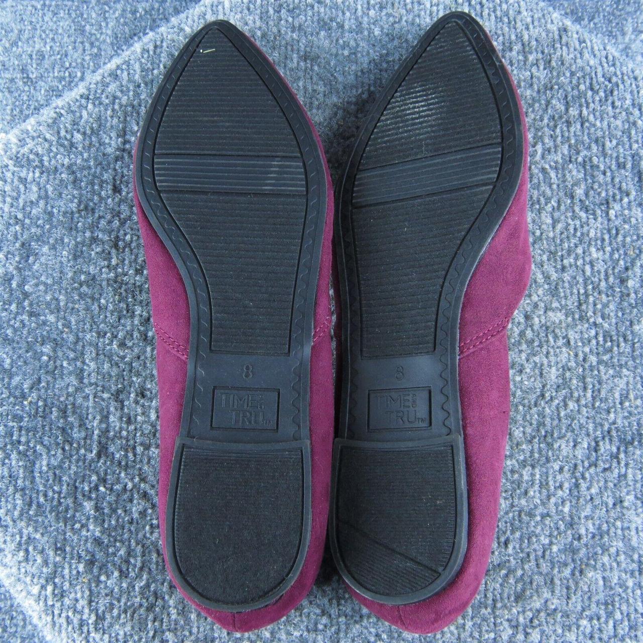 Time and Tru Women's Ballet shoes - Red - US 8 – … - image 7