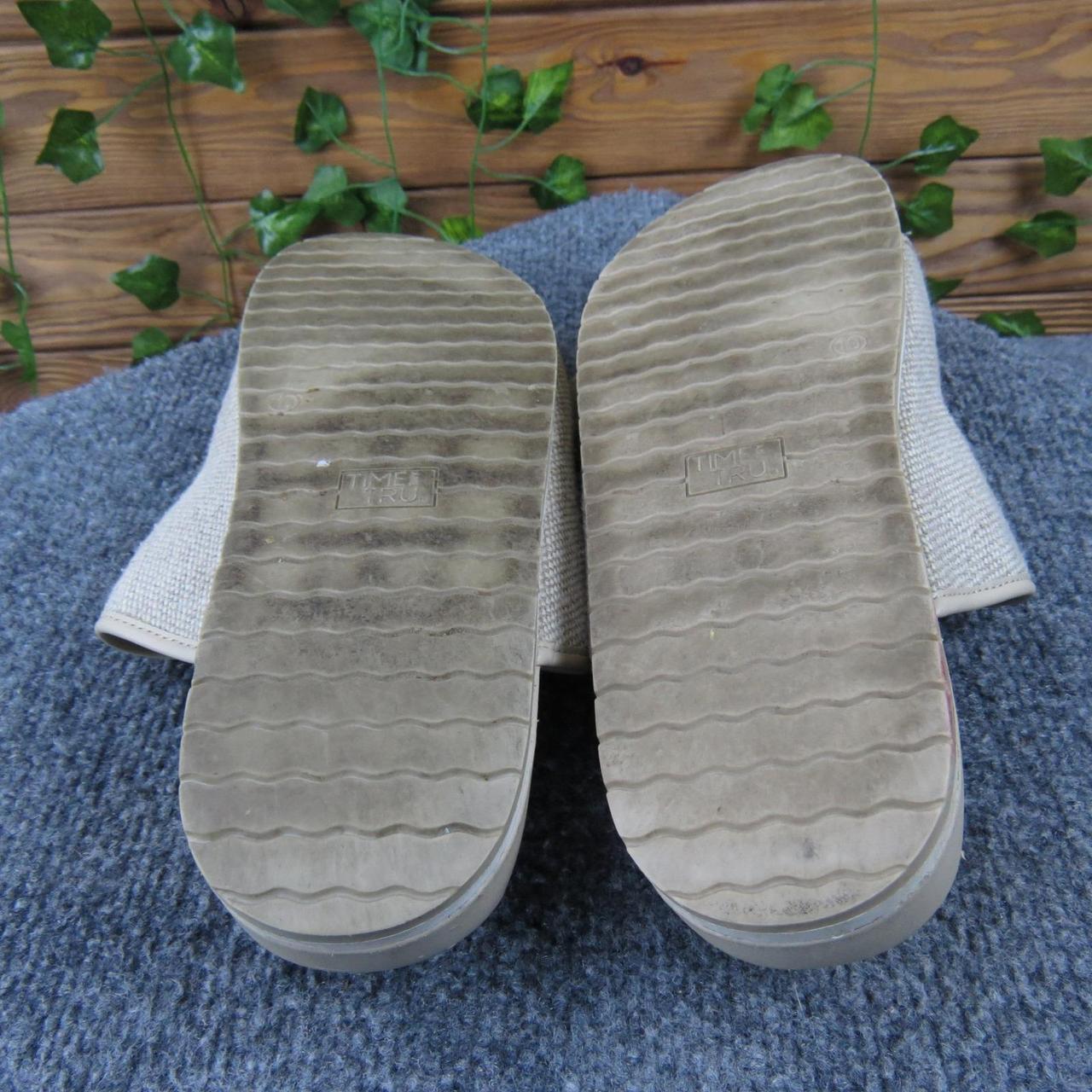 Time and Tru Women's Slides - Tan/Cream - US 10 –… - image 6