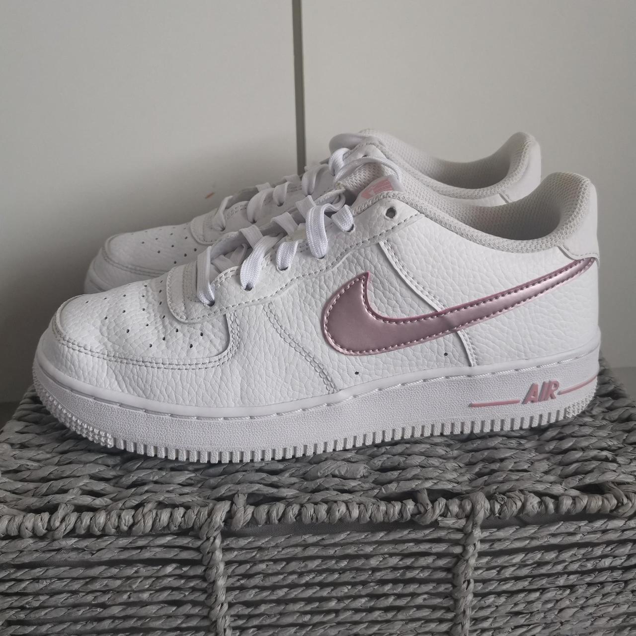 Nike Air Force 1,, Pink Glaze'' size UK EUR Depop