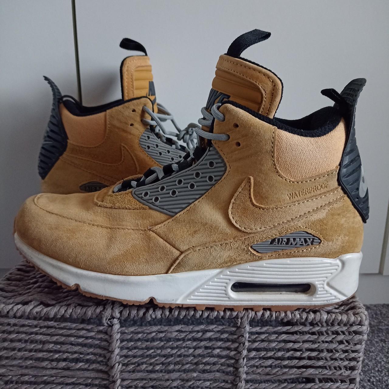 Cold Weather Nike Herren Winter Sneaker Brown Air Max 90 Herren