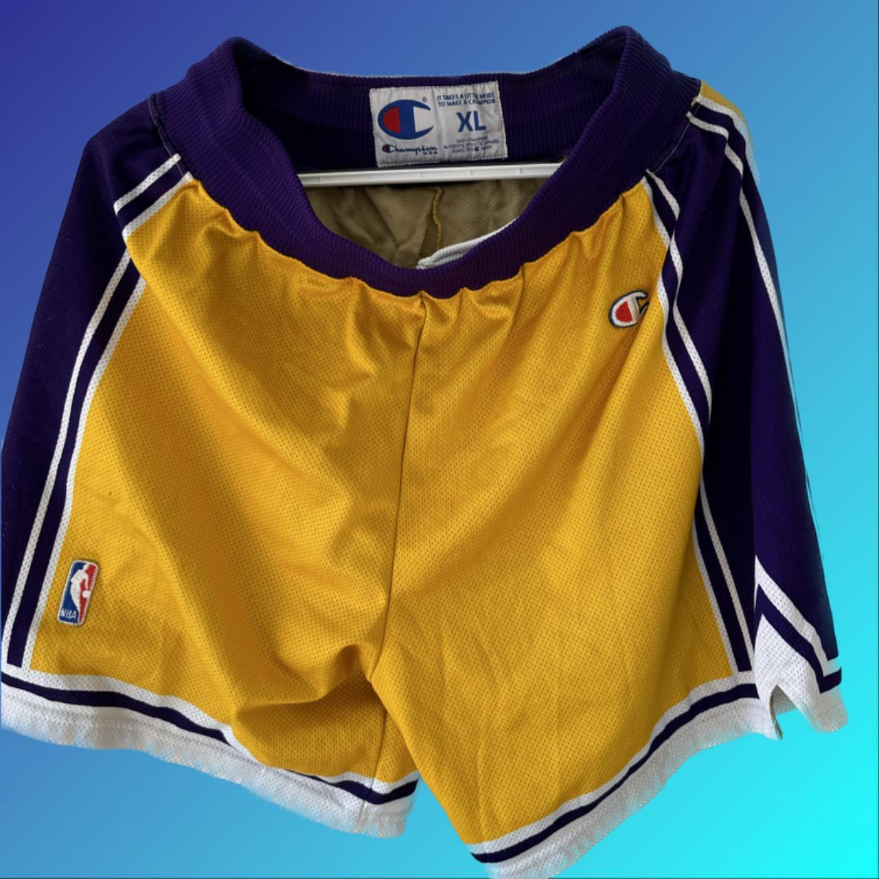Vintage Lakers shorts #nba #lakers #90s #vintage - Depop
