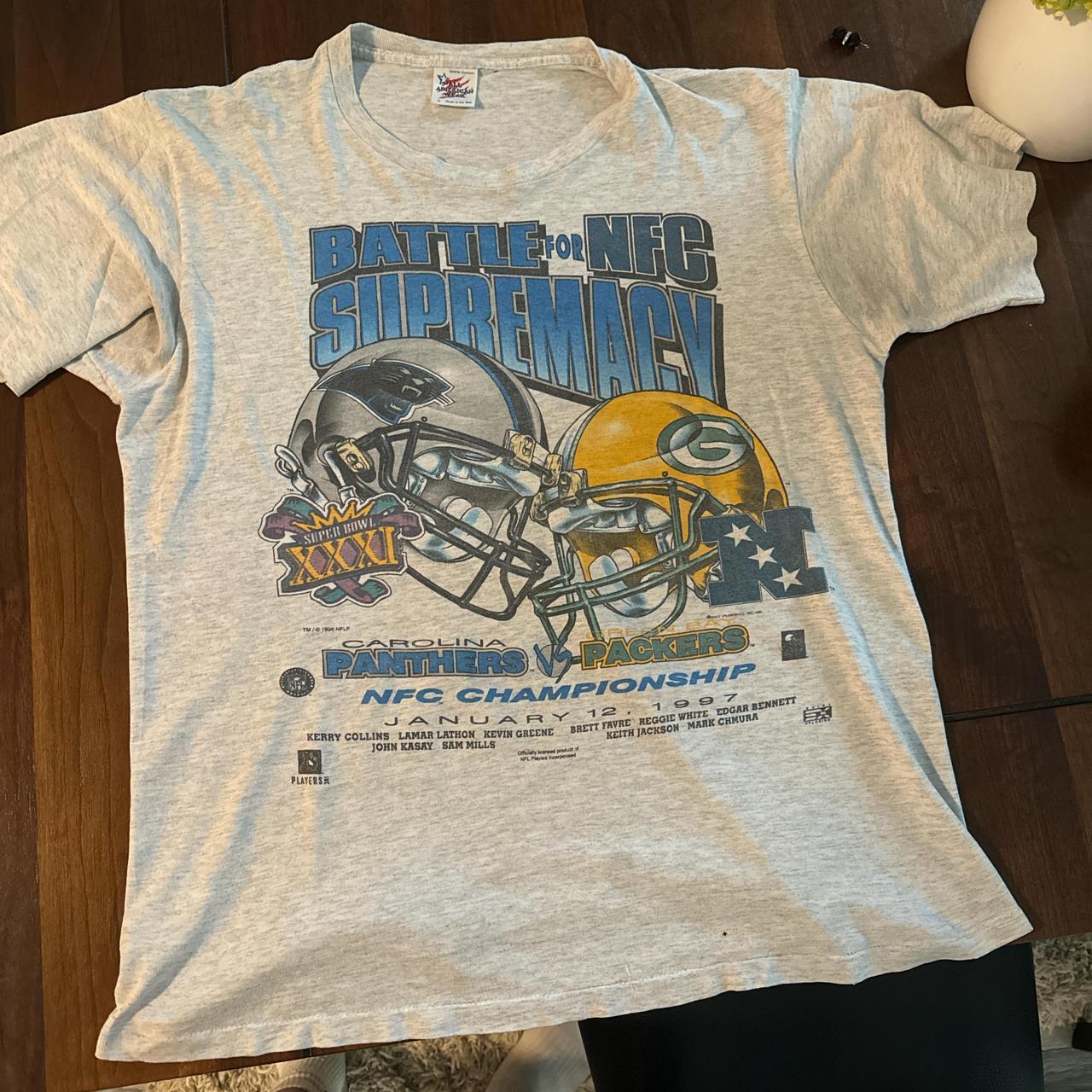 1997 Panthers vs. Packers NFC Championship tee