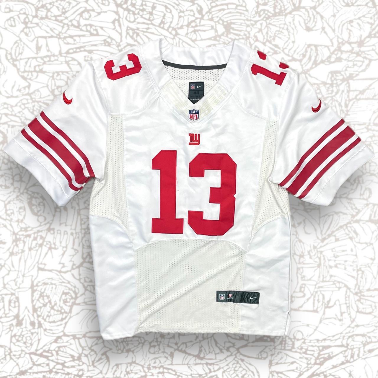 Men's New York Giants Odell Beckham Jr Nike White Game Jersey