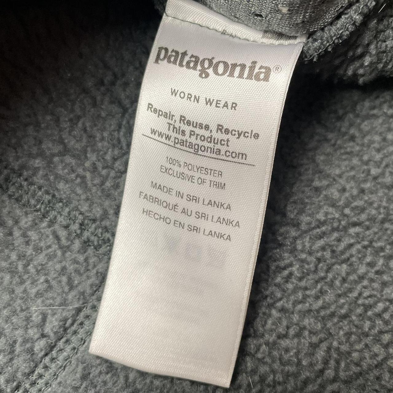 Patagonia Retro Deep Pile Jacket Sweater - Gray... - Depop